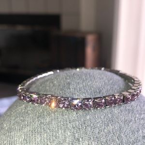 Swarovski Jewelry - June Birthstone Stretch Bracelet Swarovski Jewelry - June Birthstone Stretch Bracelet